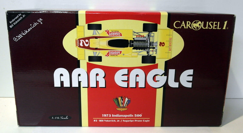 Carousel1 1/18 Scale Diecast - 4702 AAR Eagle 1973 Indianapolis