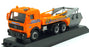 Cararama 1/60 Scale 10005A - Mercedes-Benz Construction Truck with Skip - Orange