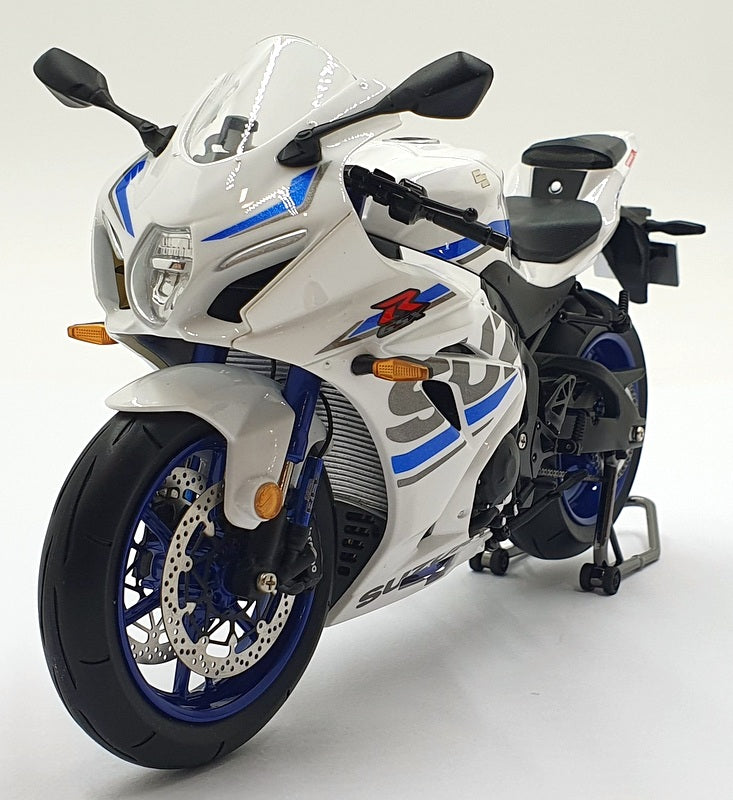LCD Models 1/12 Scale 02136 - Suzuki GSX-R R1000 Motorbike  - White/Blue