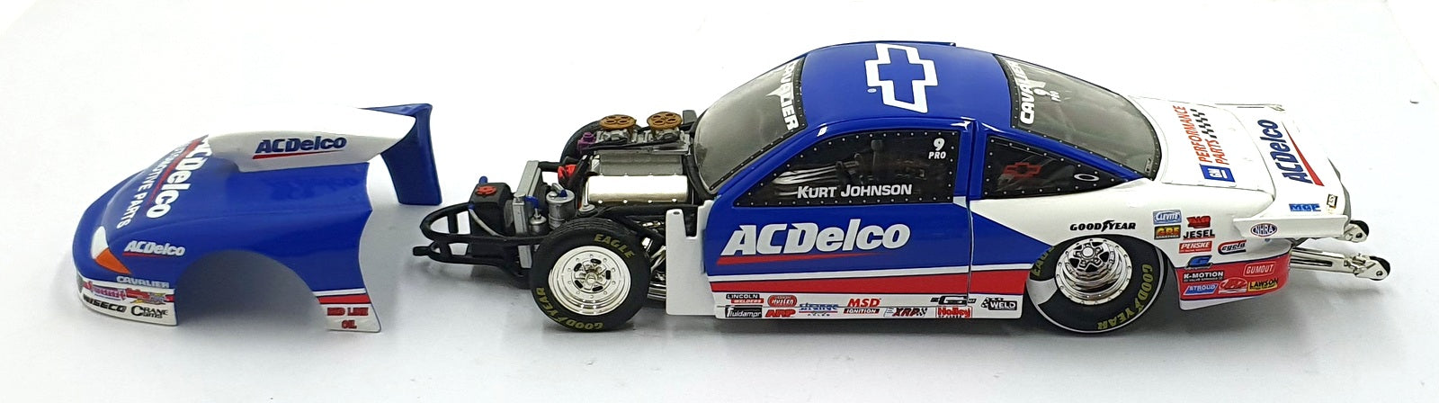 Action 1/24 Scale Diecast 103315 - 2002 Cavalier Pro-Stock ACDelco Dragsters