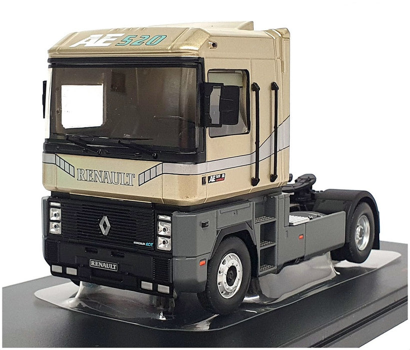 Ixo 1/43 Scale TR159.22 - 1994 Renault Magnum AE 520 Ti Truck - Pale Gold/Grey