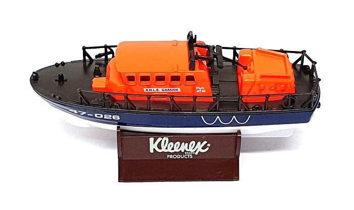 Lledo Appx 10cm Long LLB01 - RNLI Lifeboat 47-026 (Kleenex) Dk Blue/White/Orange
