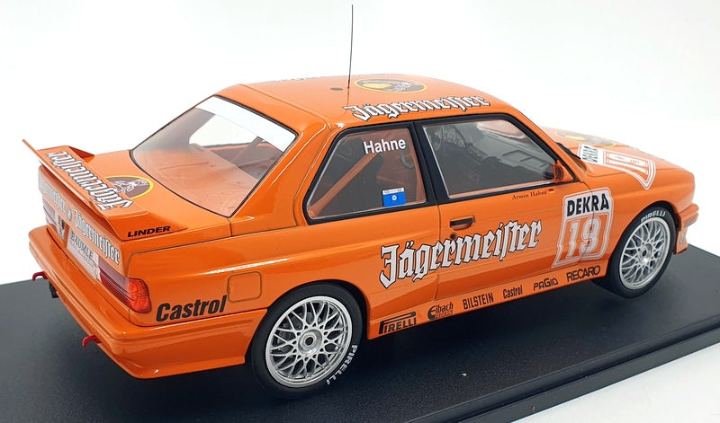 IXO Models 1/18 Scale 18RMC082A BMW E30 M3 #19 DTM 1992 Jaegermeister