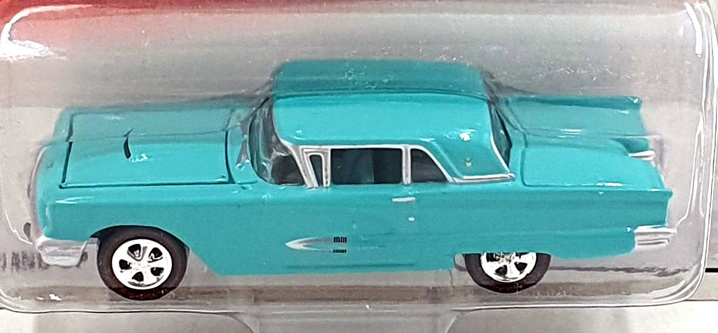 Johnny Lightning 1/64 Scale 992-01 - 1959 Ford T Bird - Mint Green