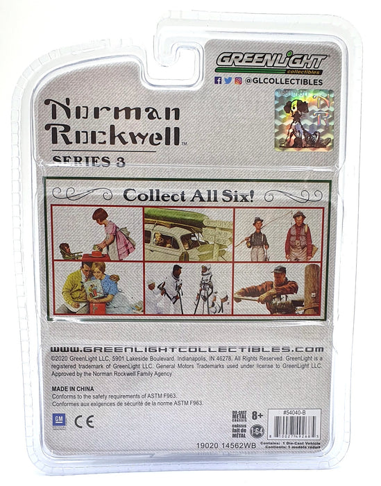 Greenlight 1/64 Scale 54040-B - 1955 Chevrolet Nomad - White