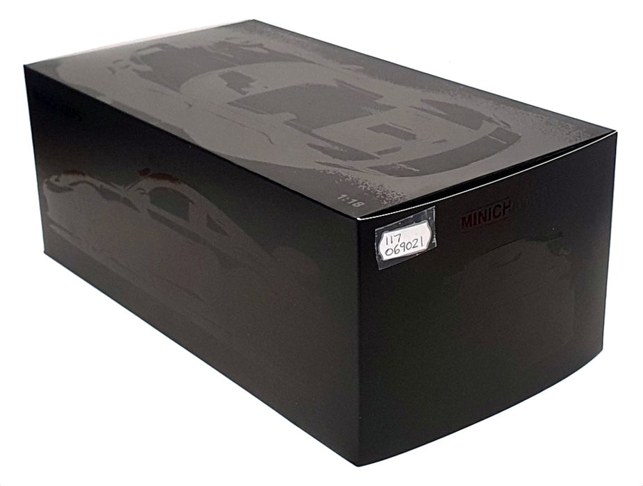 Minichamps 1/18 Scale 117 069021 - Porsche 911 GT3 Touring 2022 Yellow/BL Wheels