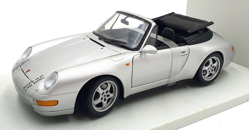 UT Models 1/18 Scale Diecast 27807 - Porsche 911 993 Cabriolet - Silver