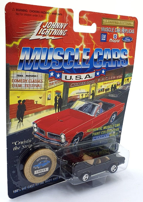 Johnny Lightning 1/64 Scale 200-120 - Muscle Cars 1972 Chevrolet Nova SS - Black