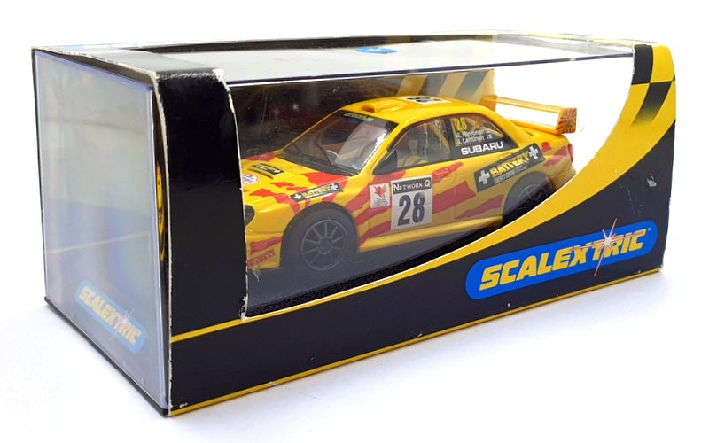 Scalextric Car Model 1/32 Scale Slot Car C2492 - Subaru Impreza WRC #28