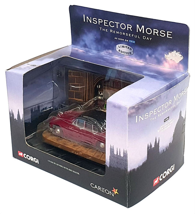 Corgi 1/43 Scale 01806 - Morse Jaguar Mk2 With Cold Cast Diorama