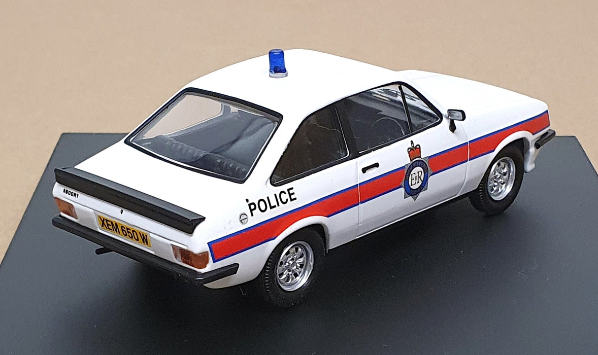 Trofeu 1/43 Scale 1806 - Ford Escort RS 2000 Merseyside Police GB - White/Red