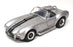 Road Legends 1/18 Scale Diecast 11725A - Shelby Cobra 427S/C - Silver