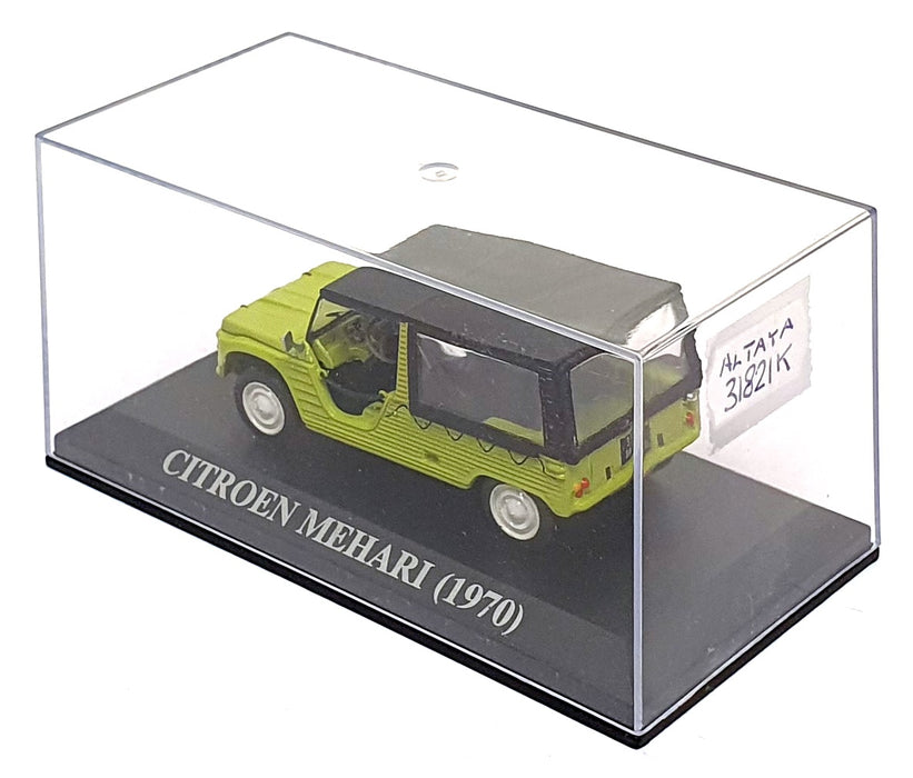 Altaya 1/43 Scale Diecast 31821K - 1970 Citroen Mehari - Lt. Green/Black