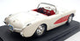 Burago 1/24 Scale Diecast 1524 - 1957 Chevrolet Corvette - White