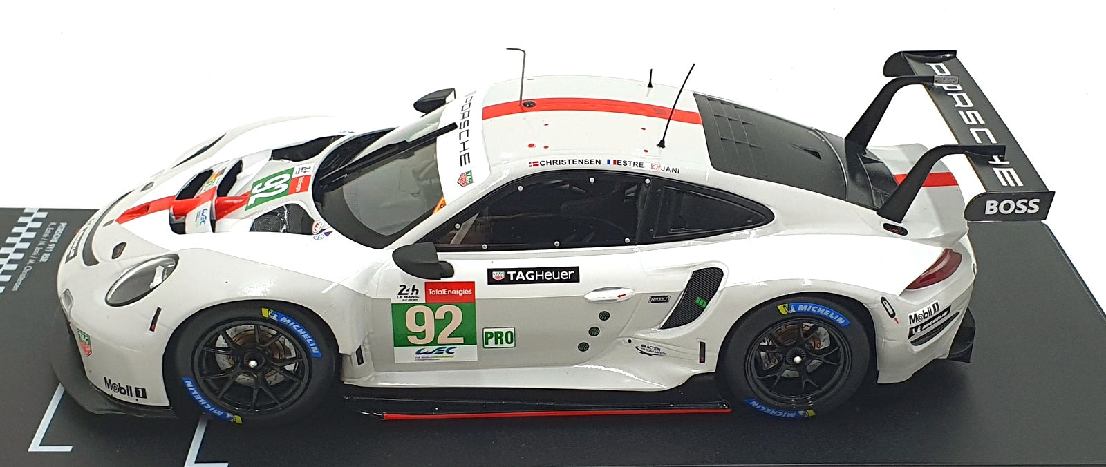 IXO 1/18 Scale LEGT1823019 - Porsche 911 RSR #92 24Hr Le Mans 2021