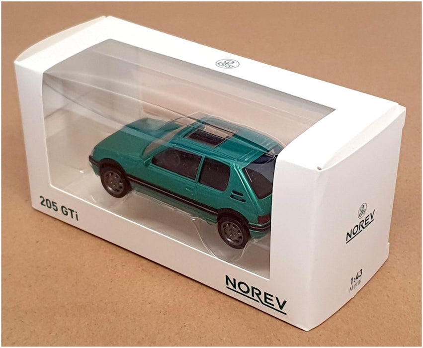 Norev 1/43 Scale Diecast 471717 - Peugeot 205 GTi - Met Green