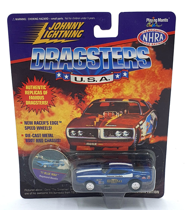 Johnny Lightning 1/64 Scale 302-170 Dragsters USA 1971 Blue Max - Raymond Beadle