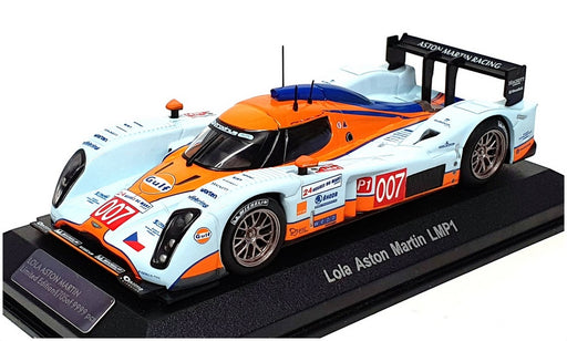 Ixo 1/43 Scale A05MC2-43 - Lola Aston Martin LMP1 Gulf - Lt. Blue Orange