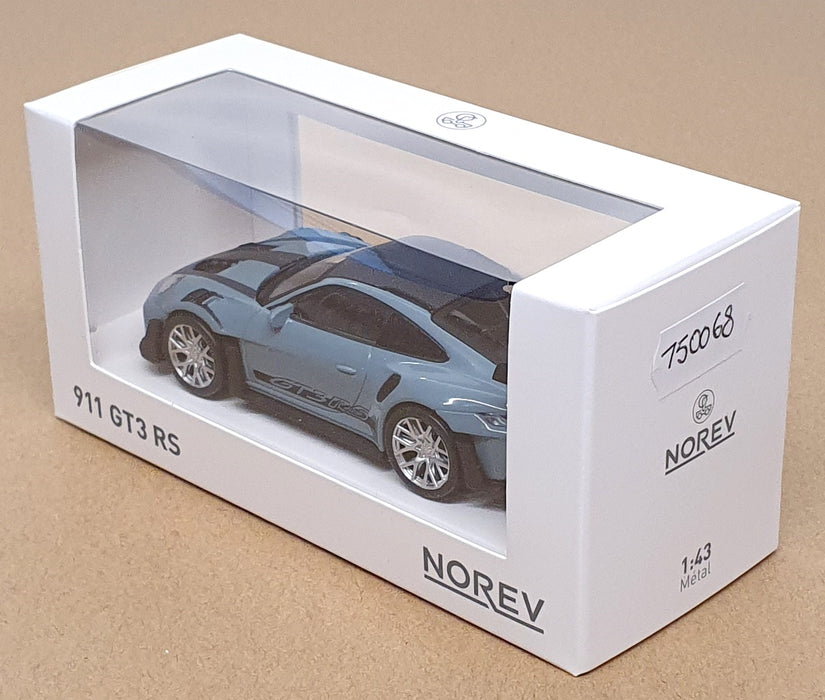 Norev 1/43 Scale Diecast 750068 - Porsche 911 GT3 RS - Lt. Blue