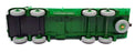 Dinky Supertoys 30526E - Foden Flatbed Lorry With Chains - Green REPAINT