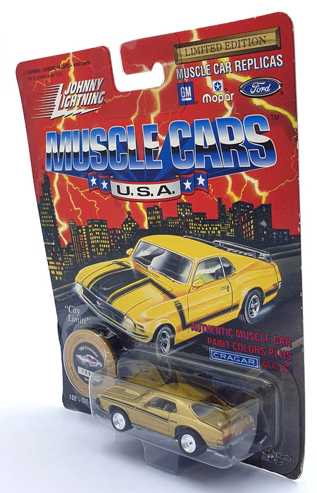Johnny Lightning 1/64 Scale 200-190 - Muscle Cars 1969 Mercury Eliminator Gold