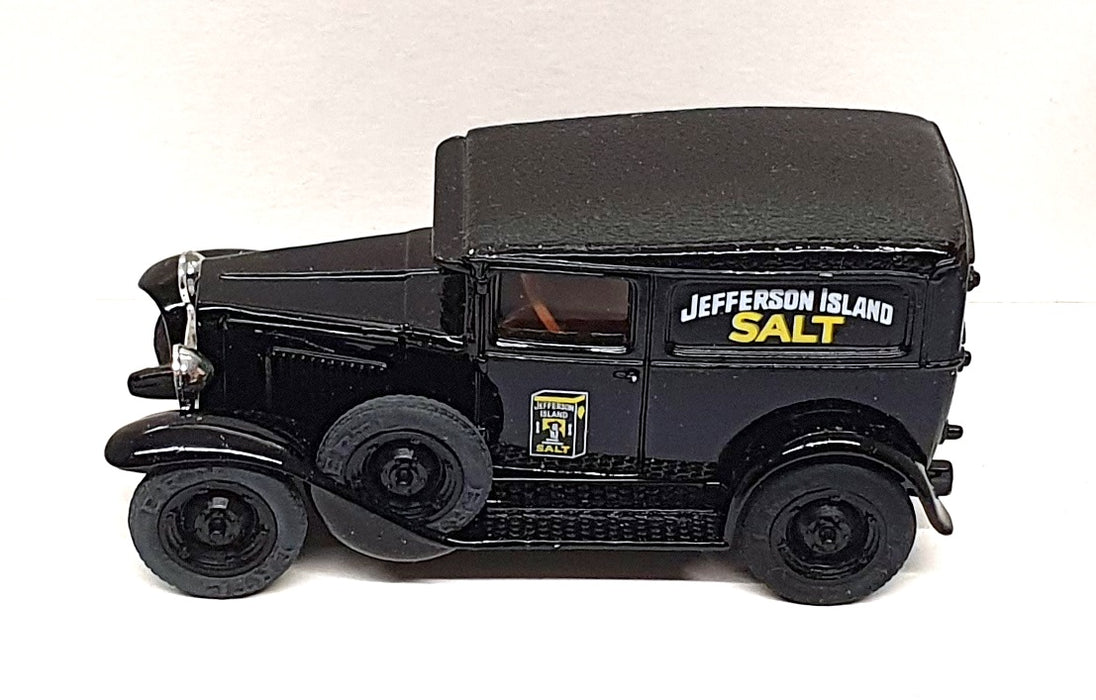 Ertl 1/43 Scale 2518 - 1930 Chevrolet ½ Ton Truck Jefferson Island Salt - Black