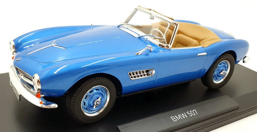 Norev 1/18 Scale Diecast 183234 - BMW 507 1956 - Metallic Blue