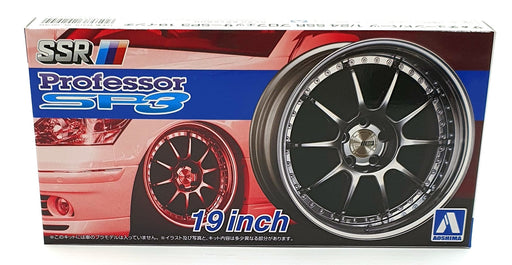 Aoshima 1/24 Scale 20294 - SSR Professor SP3 19' Wheels & Tyres Set #15