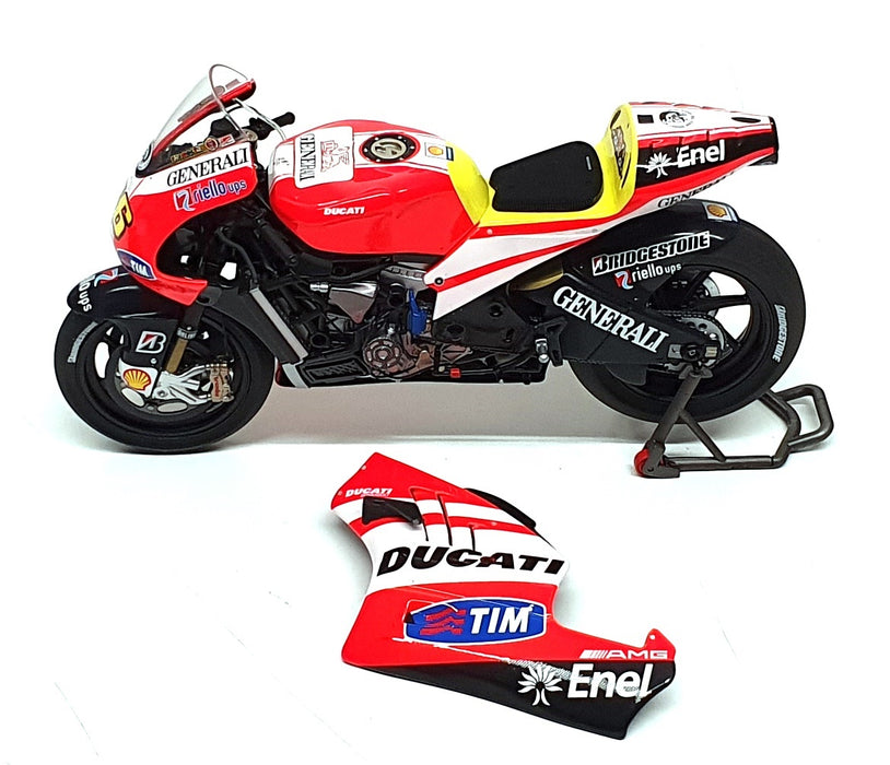 Minichamps 1/12 Scale 122 110846 - Ducati Desmosedici GP11 Unveiling V. Rossi
