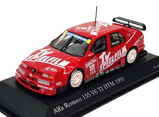 Minichamps 1/43 Scale 430 950212 - Alfa Romeo 155 V6 TI DTM '95 #12 Alboreto