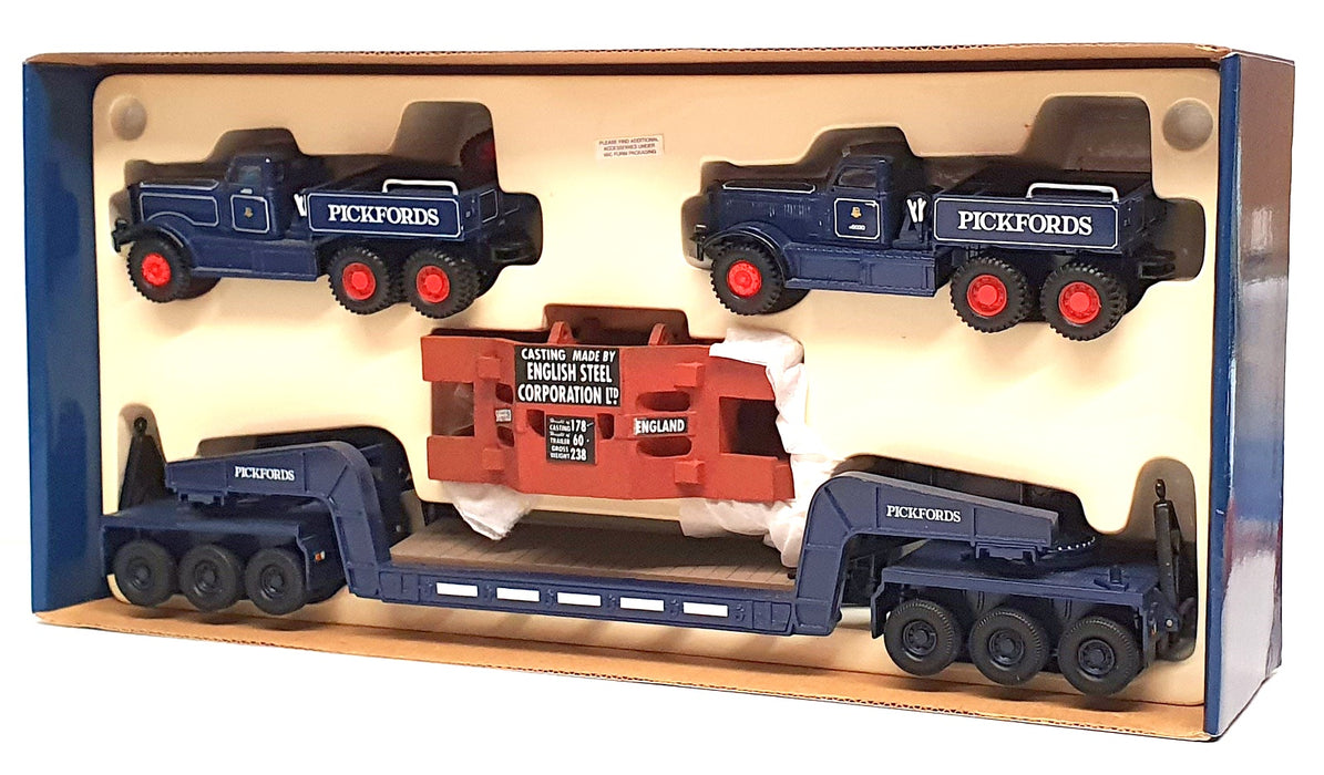 Corgi 1/50 Scale 55201 Diamond T Ballast Girder Trailer & Load Pickfords - Blue