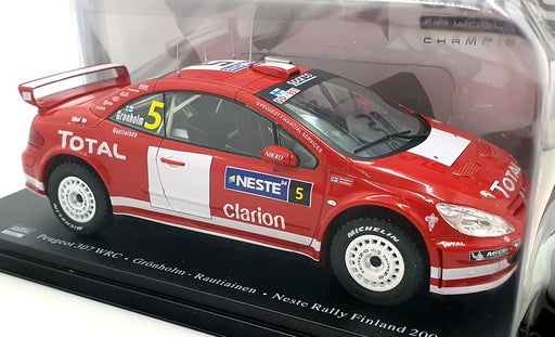 Hachette 1/24 Scale G1342050 - Peugeot 307 WRC Finland 2004 Gronholm #5