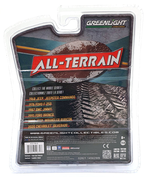 Greenlight 1/64 Scale 35190-E - 2008 Jeep Wrangler Rubicon - Yellow