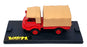 Verem 1/43 Scale Diecast 212 - Renault 4x4 Pompiers Fire Truck - Red/Tan