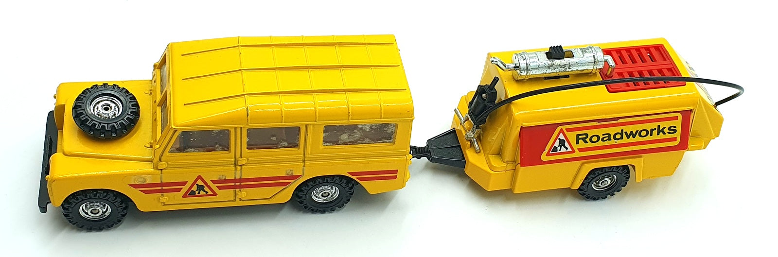 Corgi Appx 1/36 Scale Diecast 1007 - Land Rover & Compressor Road Repair Unit