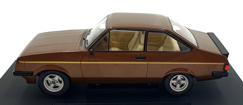 Model Car Group 1/18 Scale Diecast MCG18530 Ford Escort MKII RSA 2000 Met. Brown