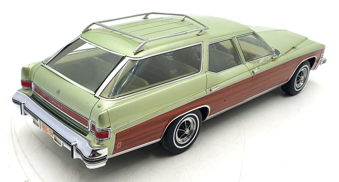 BOS Models 1/18 scale BOS094 - Buick Estate Wagon - Light Green/Wood 