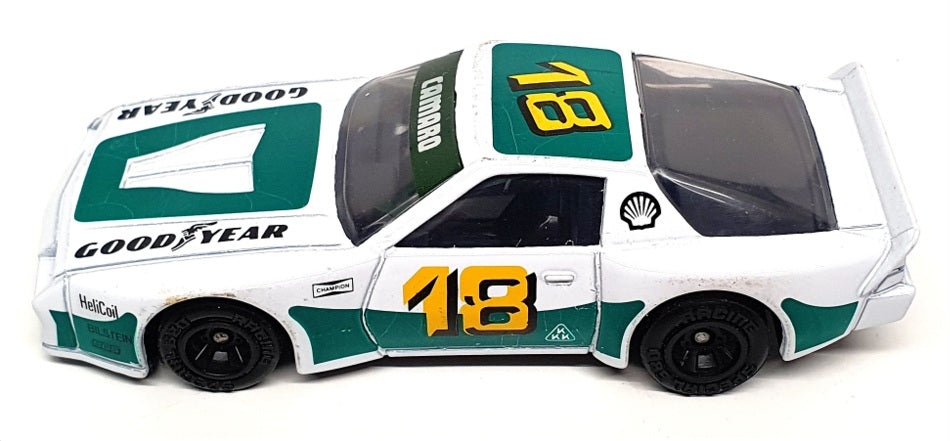 Matchbox 1/40 Scale KS-803 - Chevrolet Camaro Race Car #18 - White/Green