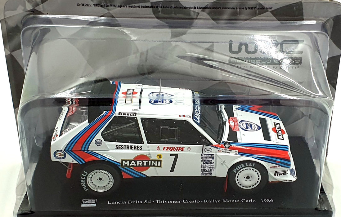Hachette 1/24 Scale G113U018 - Lancia Delta S4 #7 MC Rally 1986