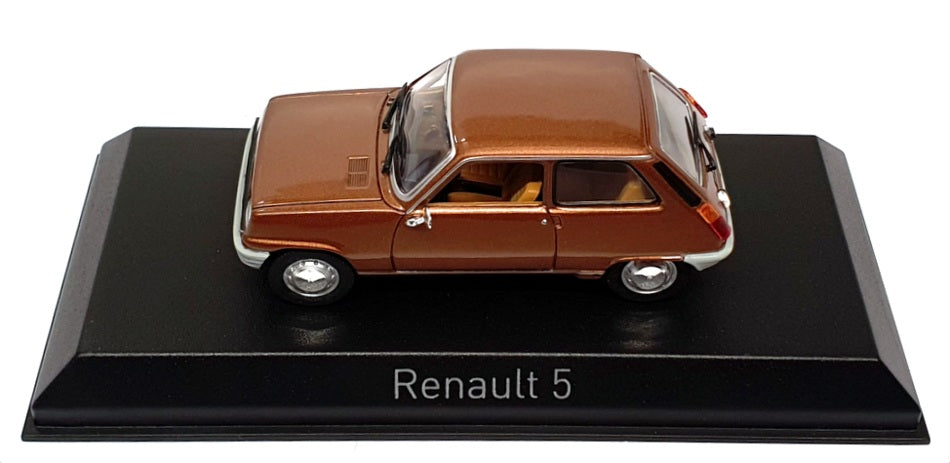 Norev 1/43 Scale Diecast 510529 - 1974 Renault 5 TL - Met Brown