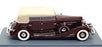 Neo 1/43 Scale 45765 - 1933 Cadillac Fleetwood Allweather Phaeton - Maroon