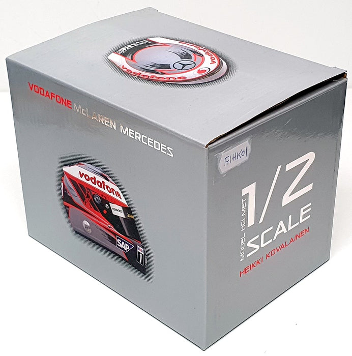 Vodafone McLaren Mercedes 1/2 Scale F1HK01 - F1 Heikki Kovalainen 2008 Helmet