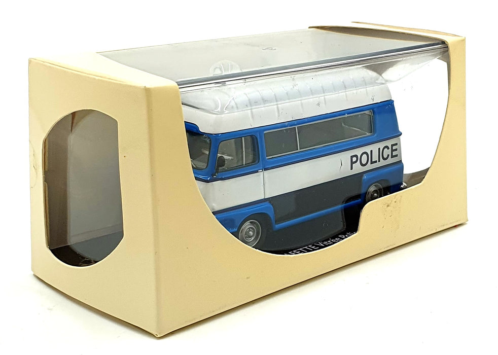 Eligor 1/43 Scale 101096 - Renault Estafette Vitree Police - Blue/White