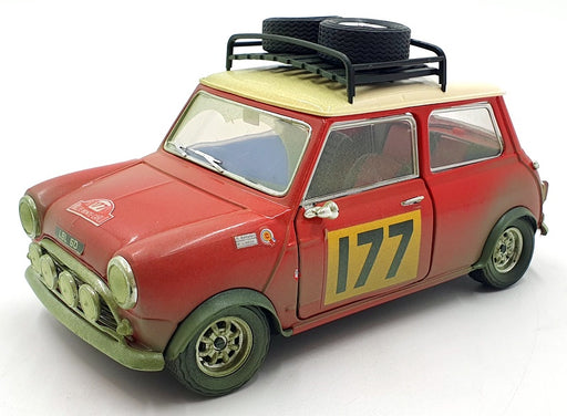 Solido 1/18 Scale Diecast 9023 - Mini Cooper S Rally Monte Carlo #177