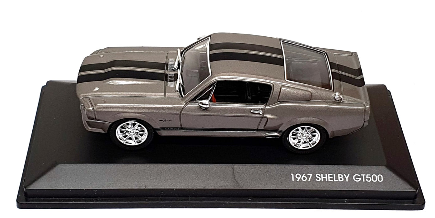 Road Signature 1/43 Scale 43202 - 1967 Shelby GT500 - Met. Grey/Black