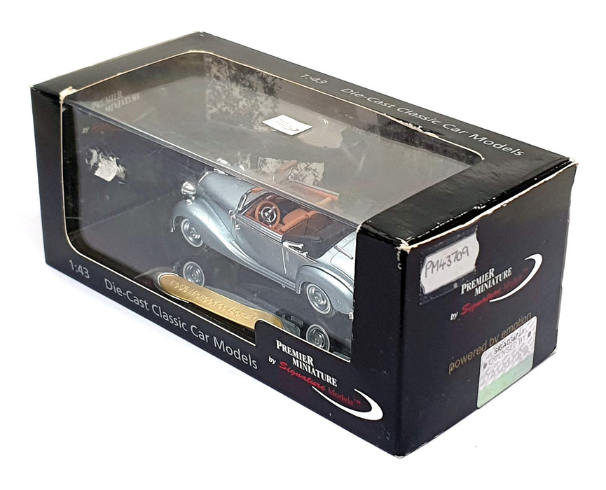 Signature Models 1/43 Scale PM43709 - 1950 Mercedes Benz 170S - Met. Lt. Blue
