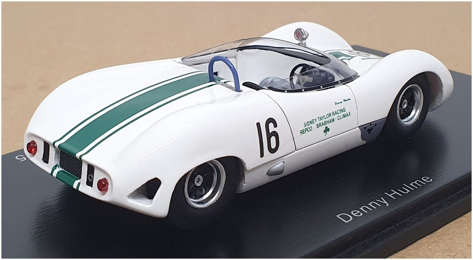 Spark 1/43 Scale S7085 - Brabham BT8 #16 Winner Tourist Trophy 1965