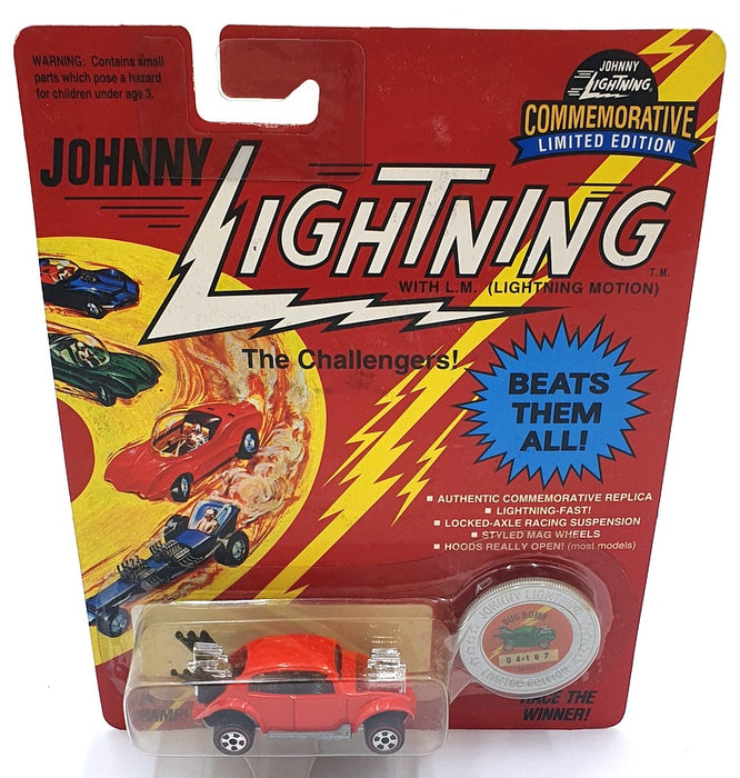 Johnny Lightning 1/64 Scale 100-190 - The Challengers VW Bug Bomb - Red
