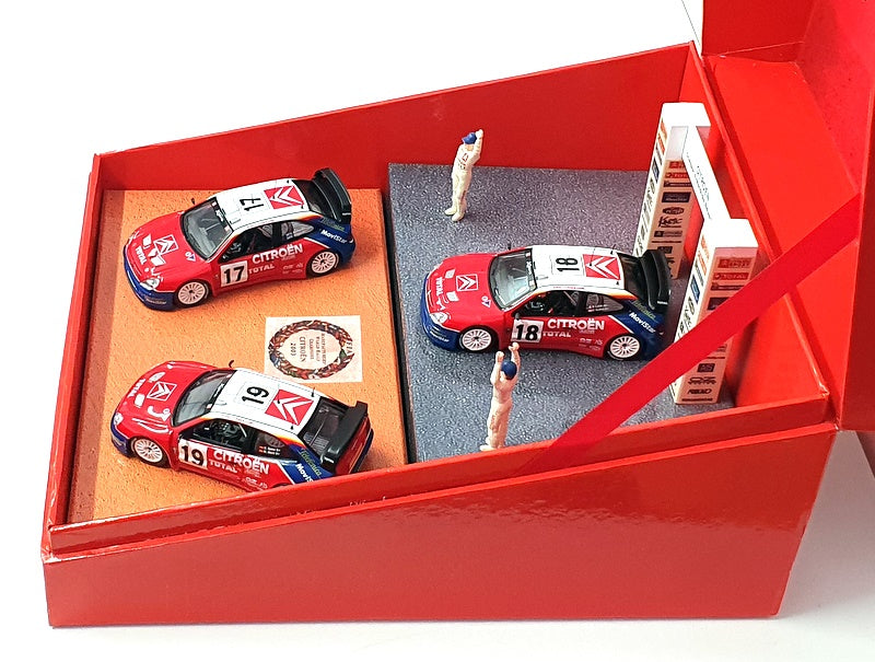 Ixo 1/43 Scale WR2003 - 3 Piece Set Citroen Xsara 2003 World Rally Championship