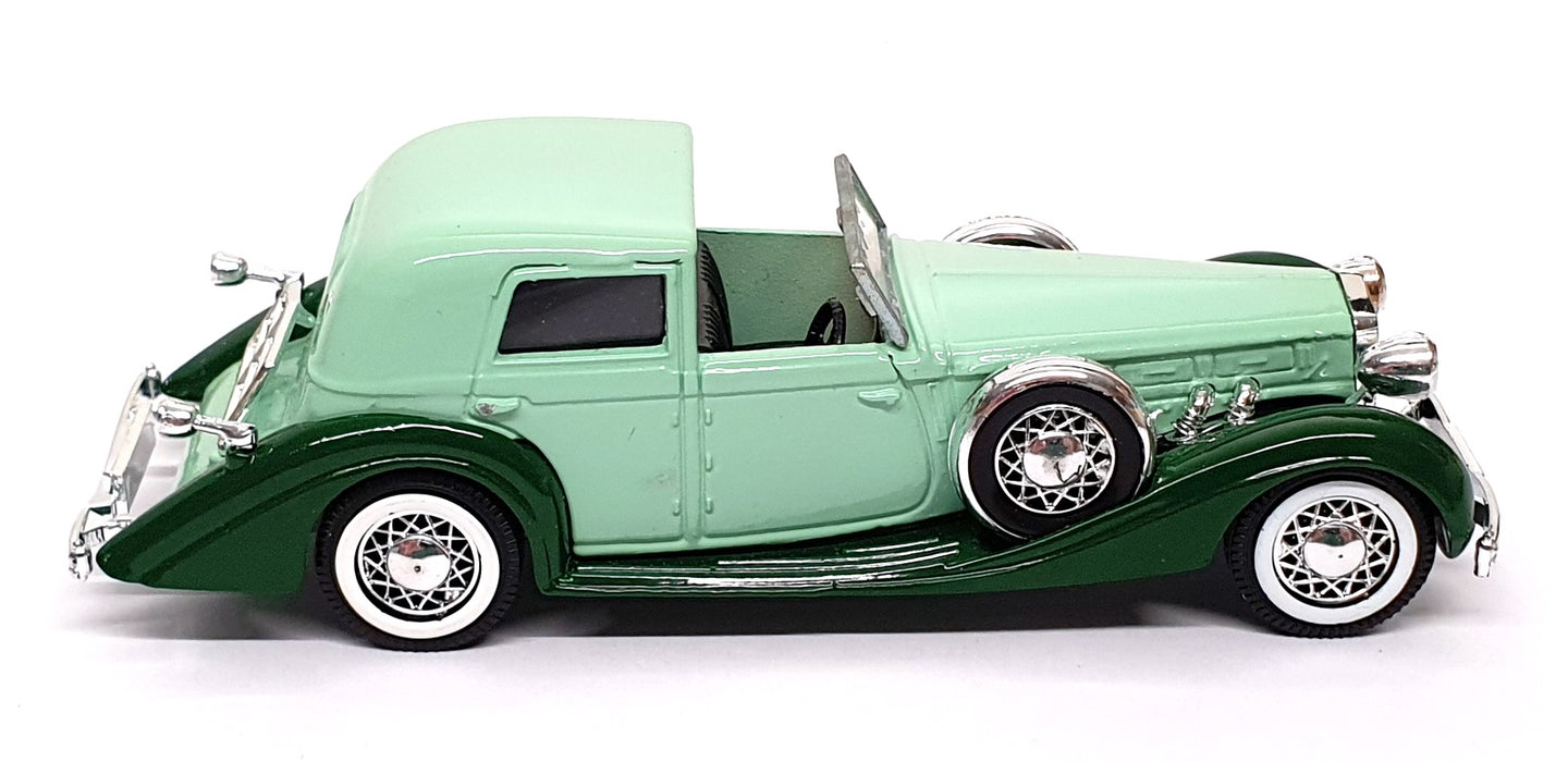A Century Of Cars 1/43 Scale AFO7645 - 1939 Delage Coupe de Ville - 2-Tone Green
